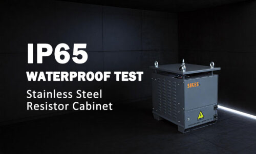 Test de résistance à l'eau IPX5 de l'armoire de résistance en acier inoxydable